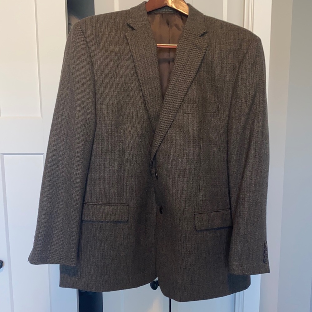 Ralph Lauren Brown Wool Sports Coat
